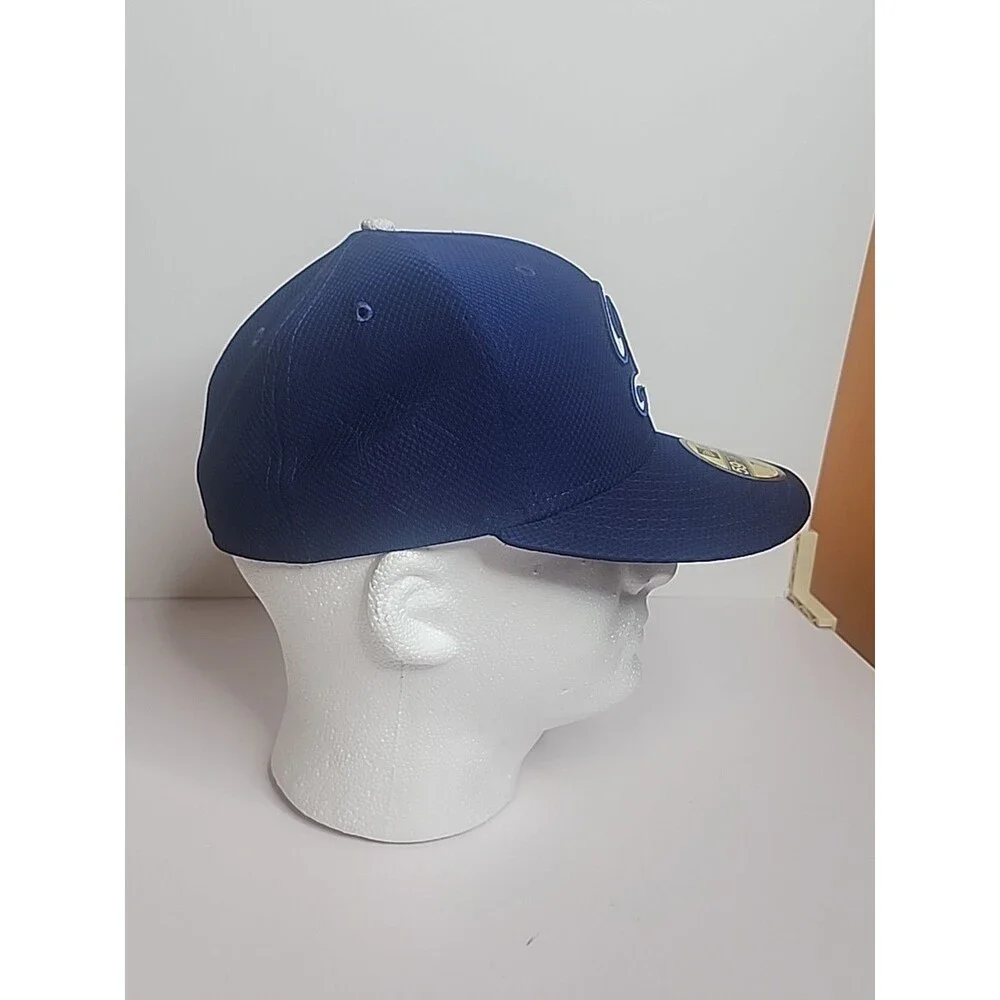 New Era Los Angeles Dodgers 59FIFTY Fitted Cap MLB Home Blue Men Size 7 New